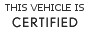Este vehículo está certificado por el concesionario. 